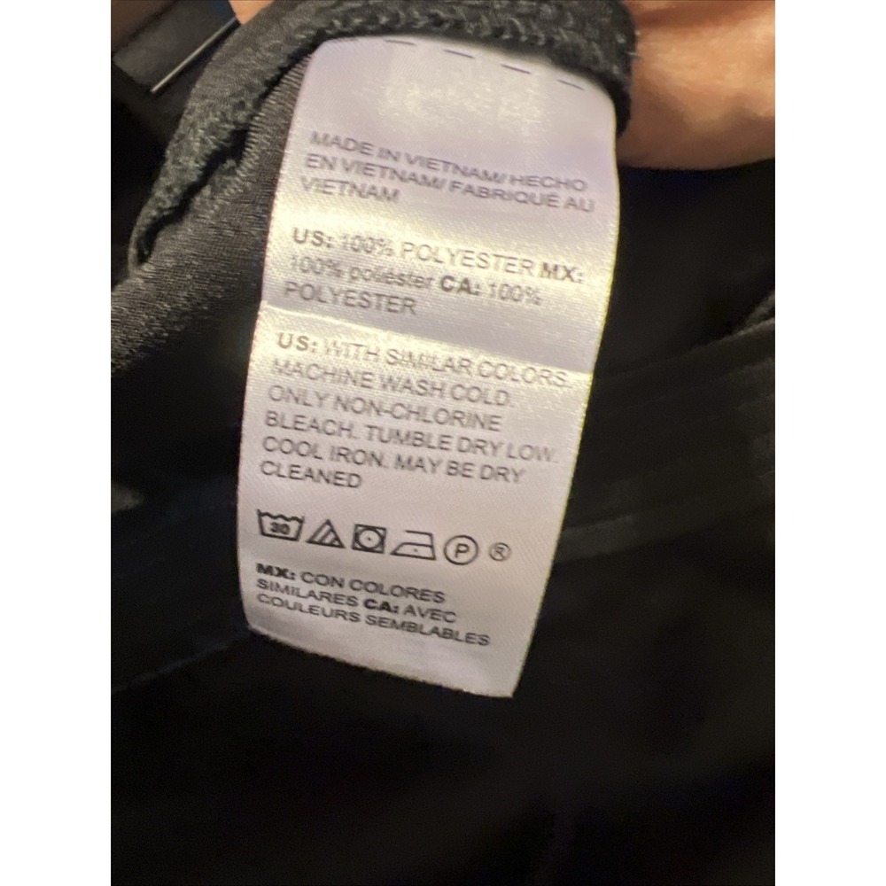 CHICO'S Black Cinch‎ Belted Cargo Pants Size 2 EUC - Picture 11 of 11